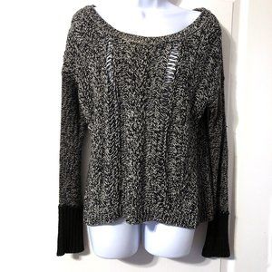 American Eagle Knit Sweater Size Small black EUC